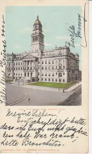 Detroit, Mich. County Building gl1903 204.274