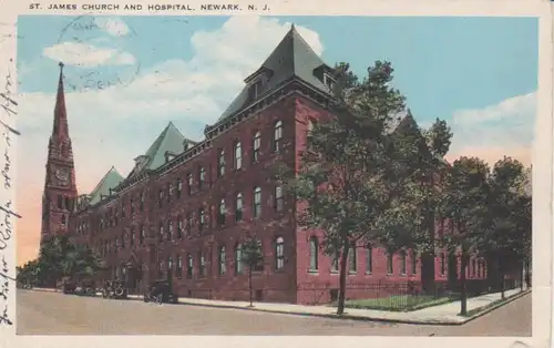Newark St. James Church and Hospital gl1928 204.326