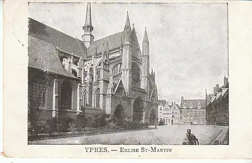 Ypres Eglise St.Martin gl1917 C2151