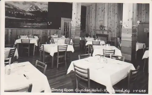 Richmond Glyndon Hotel Dining Room gl1954 204.342