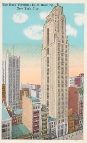 New York City The Bush T. Sales Building ngl 204.555