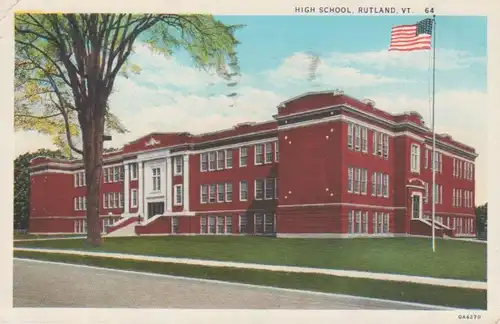 Rutland, VT. High School gl1936 204.388