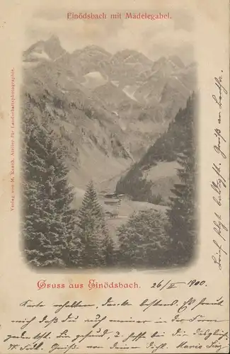 Oberstdorf-Einödsbach mit Mädelegabel gl1900 135.411