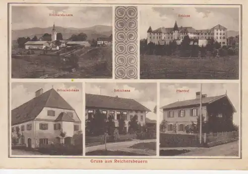 Reichersbeuern Schule Schmiedehaus Schloss ngl 208.247