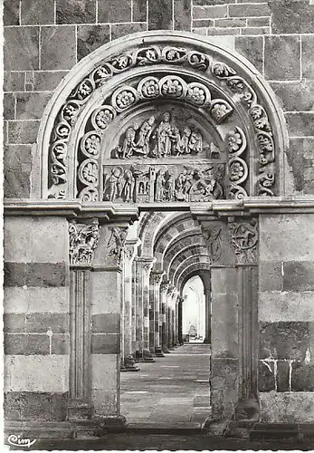 Vézelay Basilique de la Madeleine ngl C2760