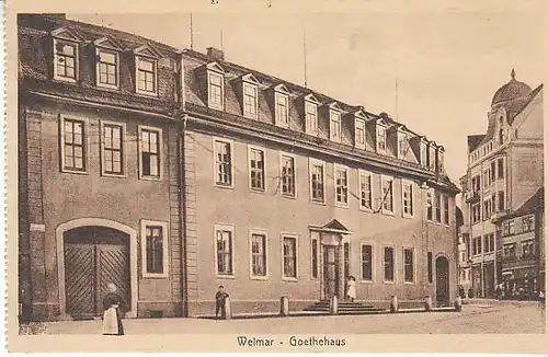 Weimar Goethe-Haus gl1916 C2622