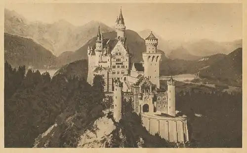 Schloss Neuschwanstein im Allgäu ngl 136.238