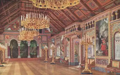 Schloss Neuschwanstein Galerie Sängersaal ngl 136.202