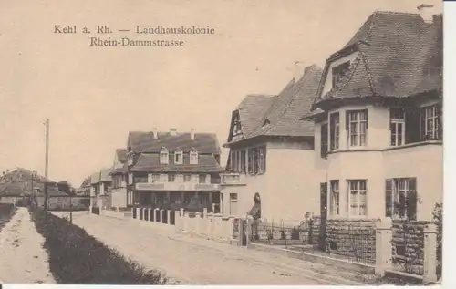 Kehl a.Rh. Landhauskolonie Rhein-Dammstraße ngl 206.730