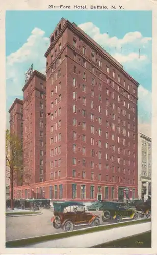 Buffalo, N.Y. Ford Hotel gl1926 204.639