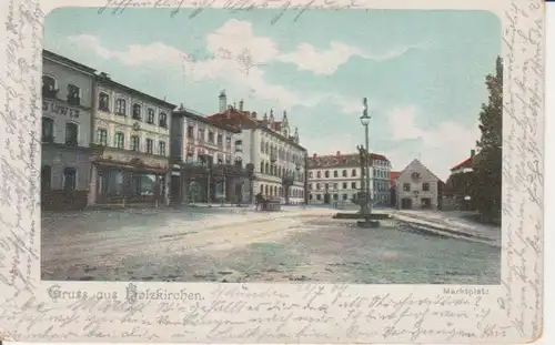 Holzkirchen Partie am Marktplatz gl1907 208.154