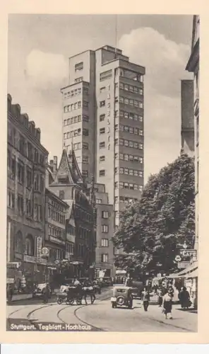 Stuttgart Tagblatt-Hochhaus gl1942 204.657