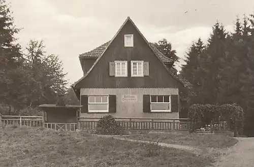 Waldhaus Sängerwiese bei Eisenach ngl C4273