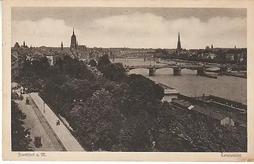 Frankfurt/Main Totalansicht feldpgl1916 C2436