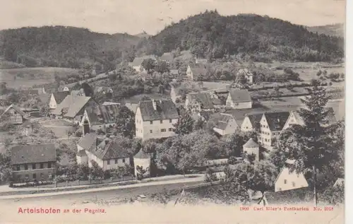 Artelshofen an der Pegnitz Panorama gl1914 209.401