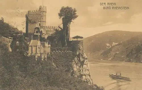 Burg Rheinstein bei Bingen gl1907 136.245