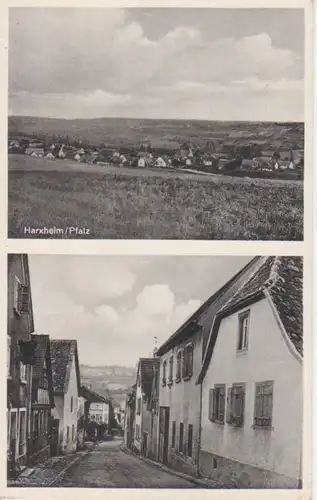 Harxheim/Pfalz Straßenpartie Panorama bahnpgl1961 211.146