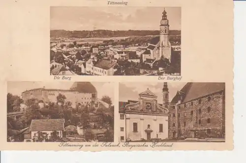 Tittmoning Burgansichten Panorama glca.1930 208.607