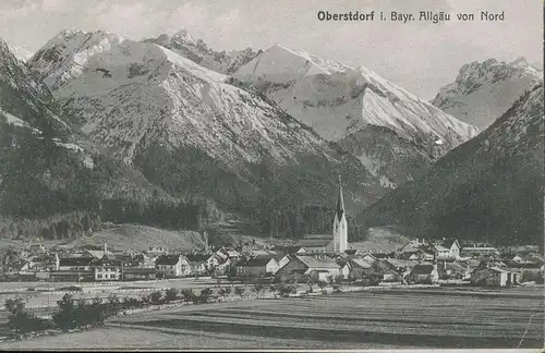 Oberstdorf i.A. von Norden gesehen ngl 135.466