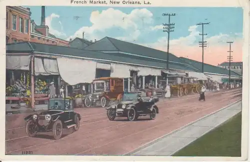 New Orleans, Louisiana French Market gl1927 204.498