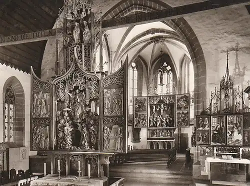 Creglingen/Tauber Herrgottskirche Altar ngl C4079