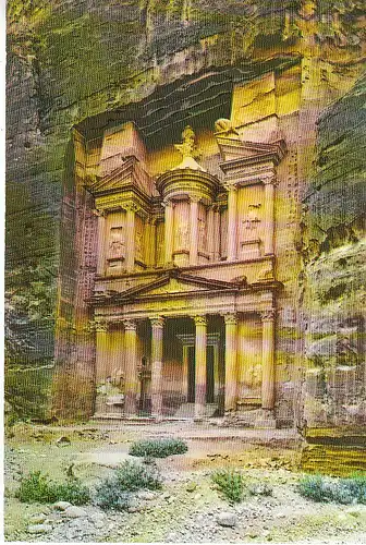 JOR Petra Pharaoh's Treasure House gl1977 C6821