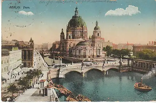 Berlin Dom an der Spree feldpgl1915 C2608