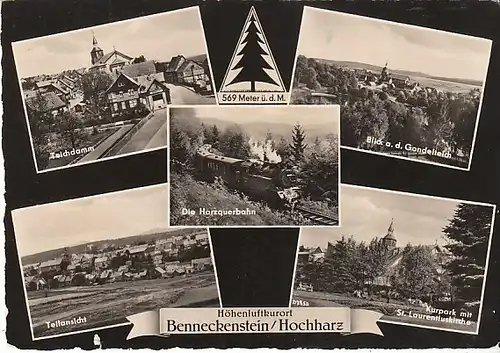 Benneckenstein i.Hochharz Mehrbildkarte gl1951? C2619