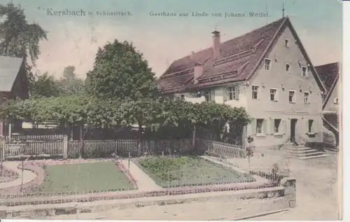 Kersbach bei Schnaittach Gasthaus zur Linde gl1911 209.467
