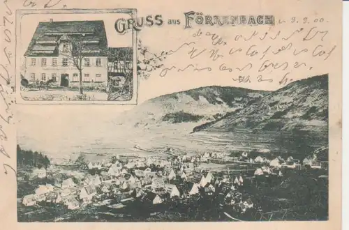 Förrenbach Panorama und Gasthaus gl1900 209.477