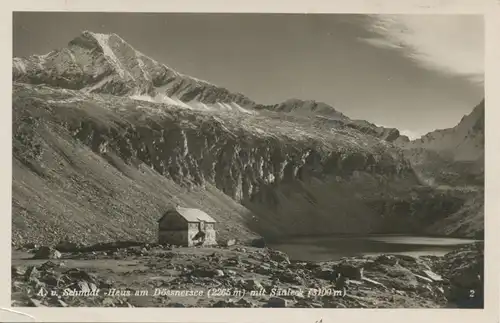 Berghütte: A.v. Schmidt-Haus am Dössnersee mit Säuleck ngl 104.662