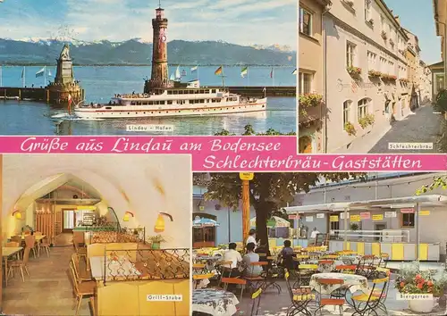 Lindau i.B. Schlechterbräu-Gaststätten gl1971 134.829