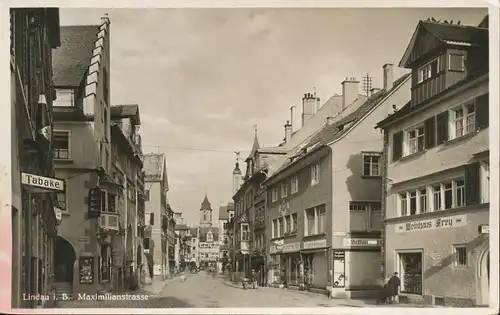 Lindau i.B. Maximilianstraße gl1937 134.821