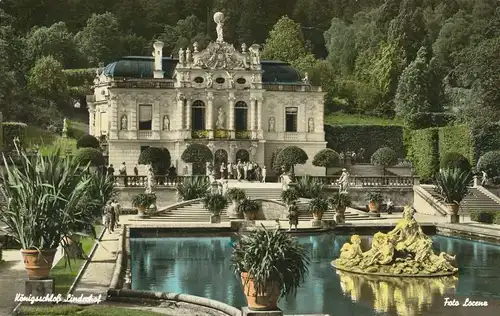 Schloss Linderhof in Ettal ngl 136.151