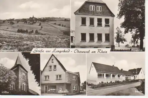 Langscheid/Oberwesel Geschäft Schule Totale ngl 204.654