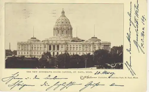 St. Paul The new Minnesota State Capitol gl1905 204.387