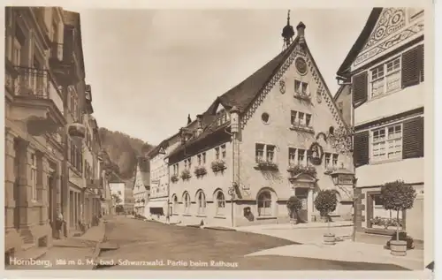 Hornberg im Schwarzwald Partie beim Rathaus ngl 206.892