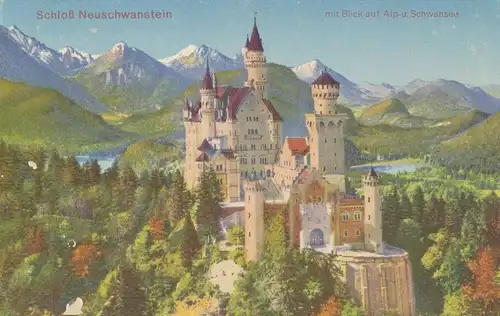 Schloss Neuschwanstein im Allgäu ngl 136.210