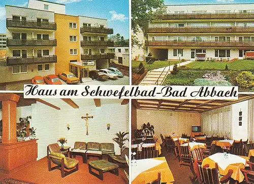 Schwefelbad Abbach Haus am Schwefelbad gl1976 C4566