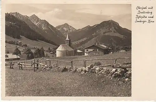 Oberjoch m.Breitenberg Rotspitze Imb.Horn gl1935? C2570