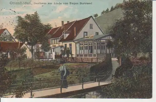 Ottenhöfen Gasthaus zur Linde bahnpgl1913 206.586