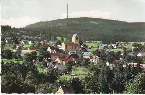 Luftkurort Neubau Fichtelgebirge >>Ochsenkopf und Sendeturm gl1964? C7048