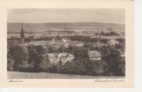 Pfarrkirchen/Ndb. Panorama mit Rennbahn gl1945 208.657