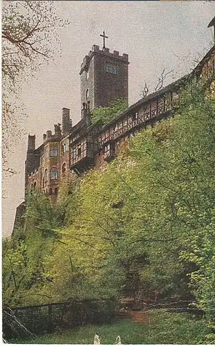 Eisenach Partie an der Wartburg gl1923 C2623