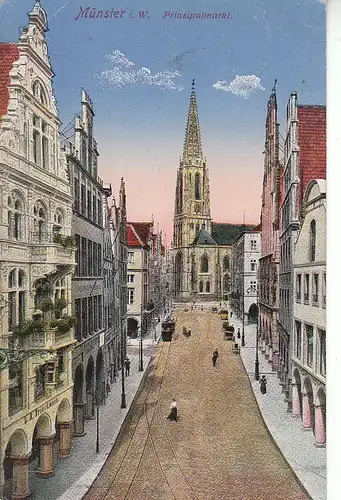 Münster i.W. Prinzipalmarkt gl1919 C5389
