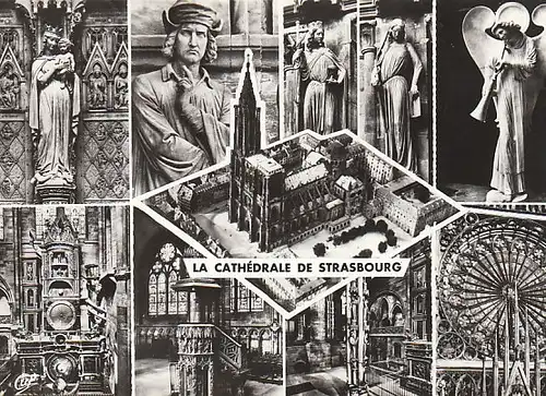 Strasbourg La Cathédrale 10 Images ngl C4029