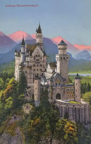 Schloss Neuschwanstein im Allgäu ngl 136.204