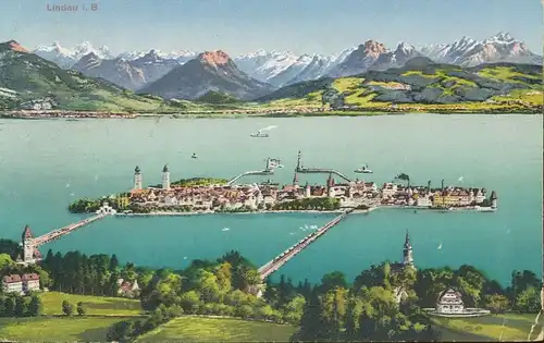 Lindau Bodensee Panorama glca.1930 134.893