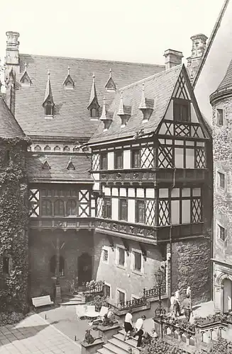 Wernigerode Harz Schloßhof Feudalmuseum ngl C4228