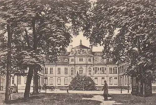 Düsseldorf Schloss Jägerhof gl1912 C4886
